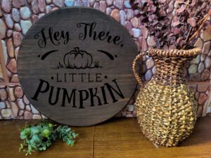Hey There Little Pumpkin (Workshop) (Thanksgiving)