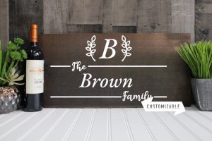 Family Monogram (Workshop)