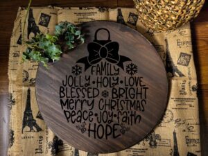 Ornament Words (Workshop) (Christmas)