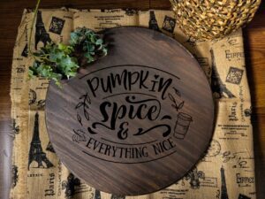 Pumpkin Spice Round (Workshop) (Fall)