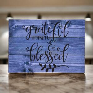 Thankful Grateful Blessed (Workshop) (Thanksgiving)