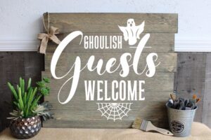 Ghoulish Guest Welcome (Workshop) (Halloween)