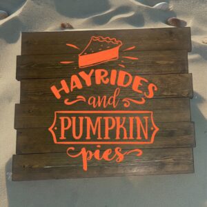 Hayrides and Pumpkin Pies (Workshop) (Thanksgiving)