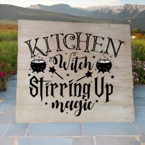 Kitchen Witch Stirring Up Magic (Workshop) (Halloween) (Kitchen)