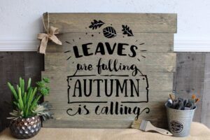 Leaves are Falling Autumn is Calling (Workshop) (Fall)