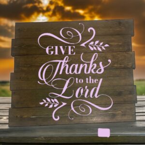 Give Thanks to the Lord (Workshop) (Thanksgiving)