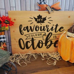 My Favorite Colour is October (Workshop) (Fall)