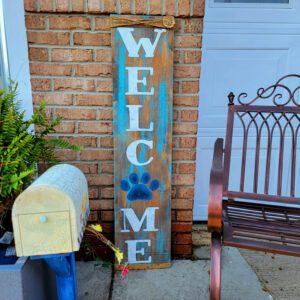 Welcome Pawprint (Workshop) (Dog)