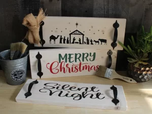 Christmas Trays (Workshop) (Christmas)