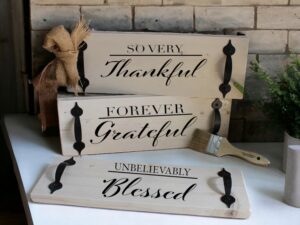 Thankful Grateful Blessed (Workshop) (Thanksgiving)