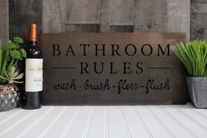 Bathroom Rules (Workshop) (Bathroom)