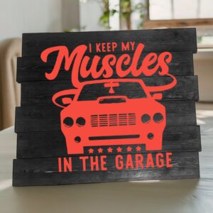 Muscles in the Garage (Workshop) (Home)