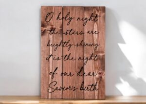 O Holy Night Verse (Workshop) (Christmas)