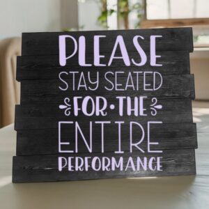 Please Stay Seated (Workshop) (Bathroom)