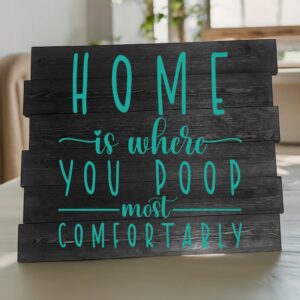 Home is Where You Poop Most Comfortably (Workshop) (Bathroom)