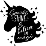 sparkle shine unicorn