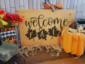 Welcome Fall with Leaves (Workshop) (Fall)