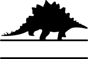 Stegosaurus Sign
