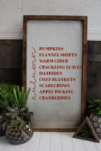 Autumn List (Workshop) (Fall)