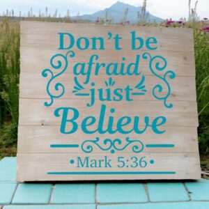 Don't be Afraid just Believe (Workshop) (Christian)