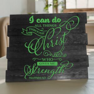 I Can Do All Things Through Christ (Workshop) (Christian)