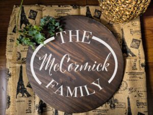 The Custom Family Round (Workshop) (Home)