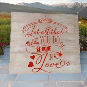 Let All That You Do Be Done With Love (Workshop) (Christian)