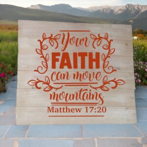 Your Faith Can Move Mountains (Workshop) (Christian)