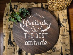 Gratitude is The Best Attitude (Workshop) (Christian)
