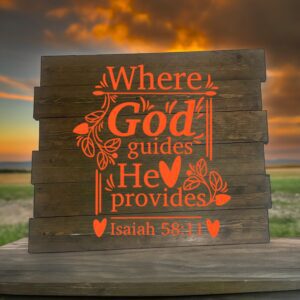 Where God Guides He Provides (Workshop) (Christian)