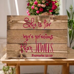 More Precious Than Jewels (Workshop) (Christian)