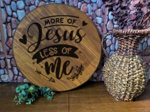 More of Jesus Less of Me (Workshop) (Christian)