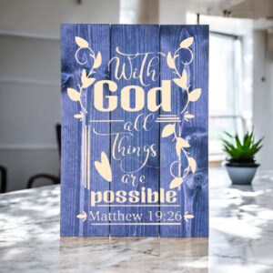 With God All Things Are Possible (Workshop) (Christian)