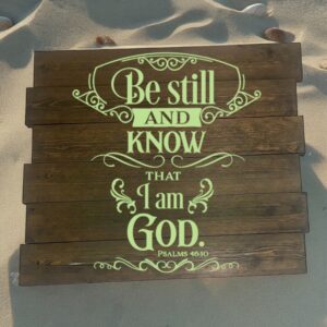 Be Still I am God (Workshop) (Christian)