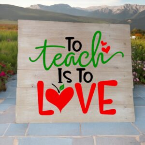 To Teach Is To Love (Workshop) (Teacher)