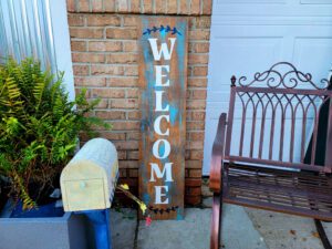 Welcome with Laurels (Workshop) (Home)