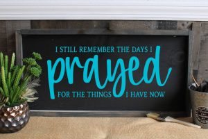 The Days I Prayed (Workshop) (Religious)