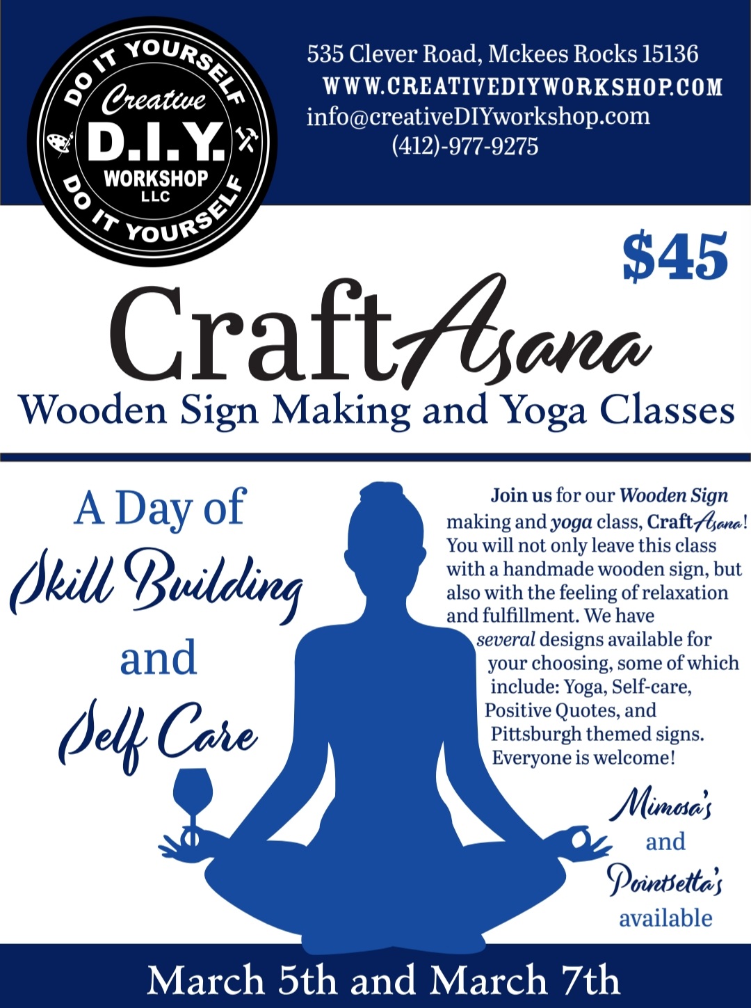 CraftAsana Registration Ticket (March 8th)