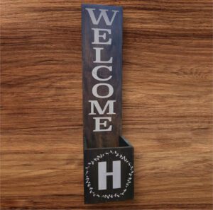 Welcome Monogram Customizable