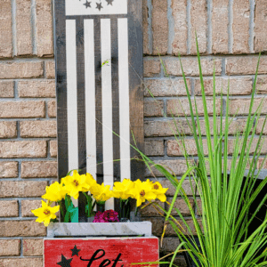 Patriotic Monogram (Workshop) (Planter Boxes)
