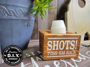 The D.I.Y. Shot Glass Holder