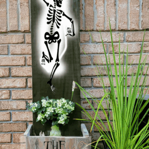 Spooky Season Skeleton (Workshop) (Planter Boxes)