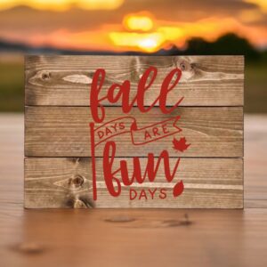 Fall Days are Fun Days