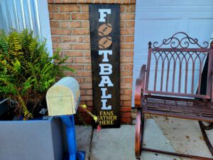 Football Fans Gather Here