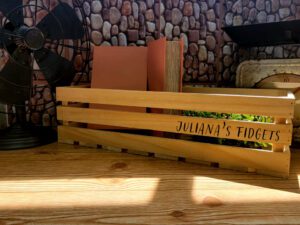 Custom Fidget Half Crate