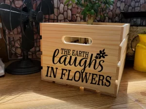 The Earth Laughs In Flowers Full Crate