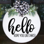 Hello hope you like dogs