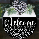 Welcome please leave by 9