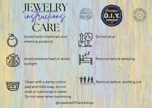 Jewelry Care Card