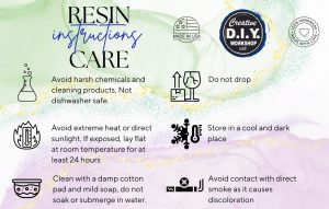 Resin Care Instructions